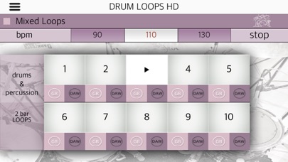 6 8 drum loops